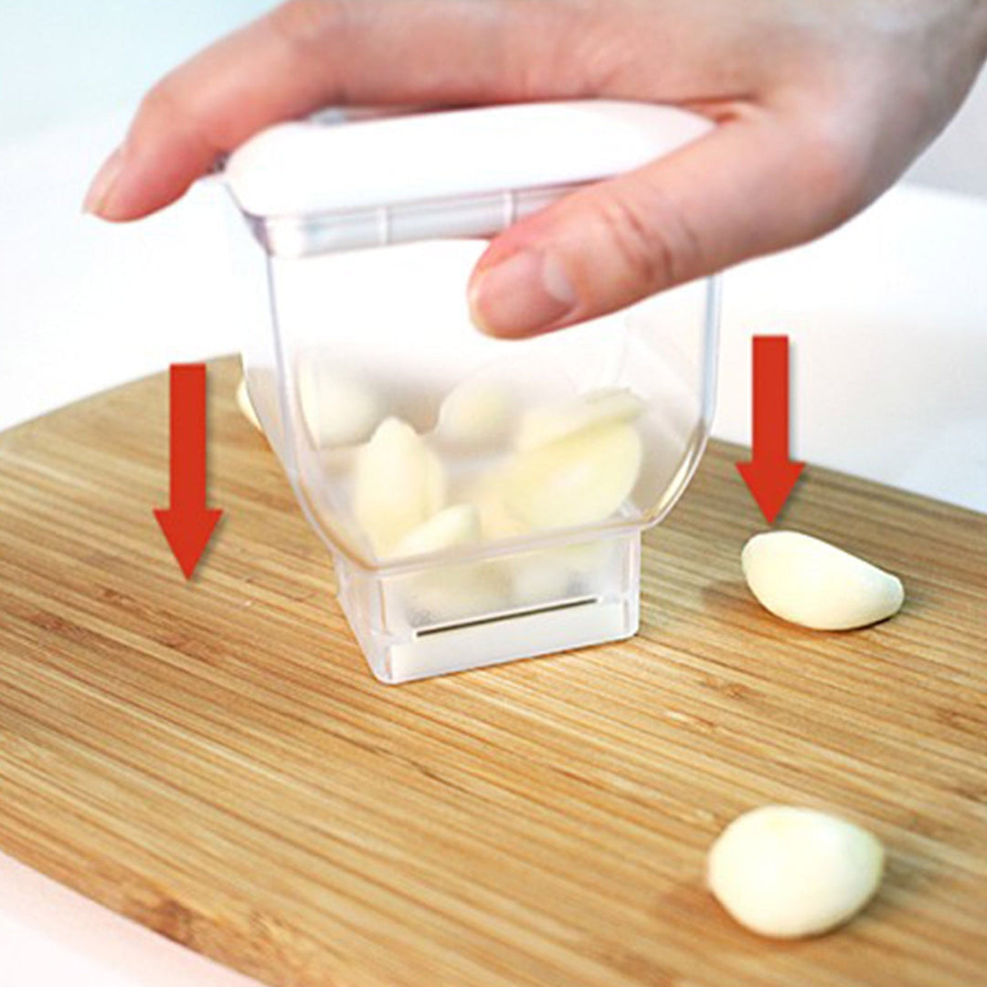 BowLift | Stainless Steel Manual Garlic Slicer