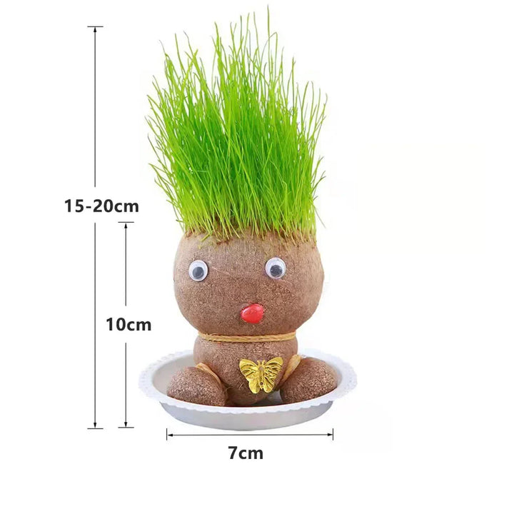 Plant Head DIY Plantable Doll | Bowlift