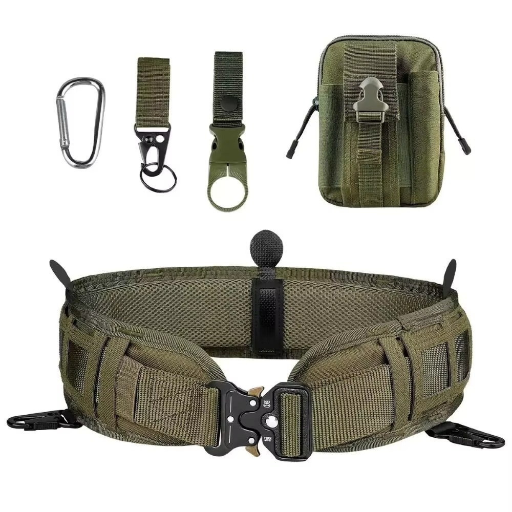 BowLift | Outdoor Tactical Belt, Multi Functional Nylon Training Belt Set