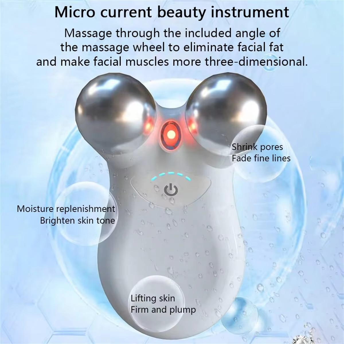 BowLift | Dual-Head RF & EMS Microcurrent Facial Rejuvenation Device