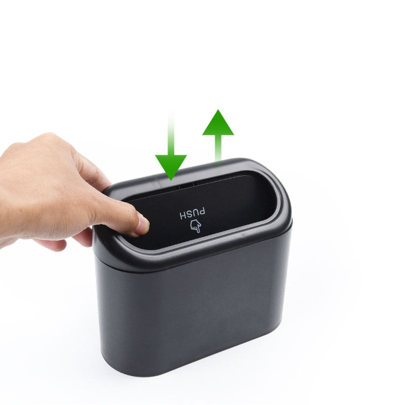 Car Trash Can with Lid & 30 Trash Bags | Bowlift