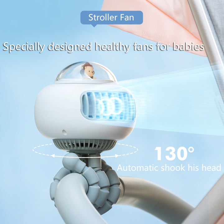 Portable Flexible Cute Baby Stroller Fan | Bowlift