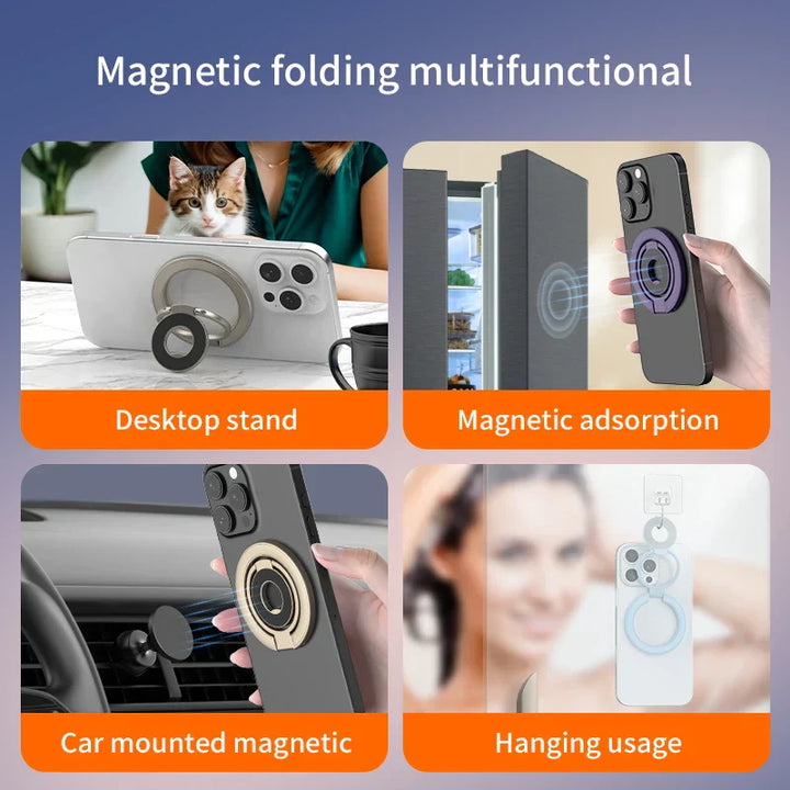 BowLift | Magsafe Metal Foldable Ultra-Thin Phone Holder