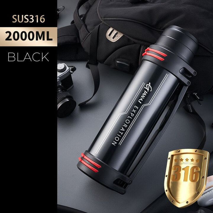 Giant Drink Stainless Steel Thermos Bottle | Bowlift