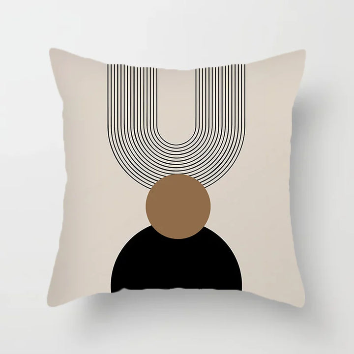 Modern Art Abstract Pattern Decorative Cushion Covers Creative Line Sofa Chair Pillowcases Throw Pillow Case Home Office Decor | Bowlift