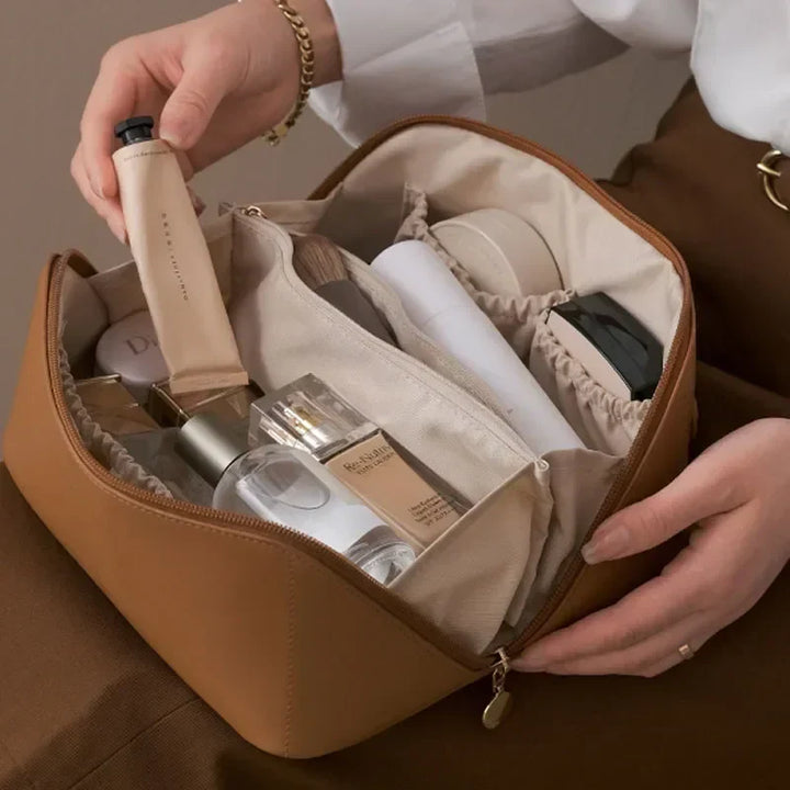 BowLift | Bagmira Cosmetic Bag | Large & Water Repellent | Versatile & Stylish | For Travel & Everyday