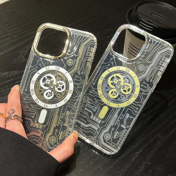 BowLift | Machine Clock Magsafe iPhone Case