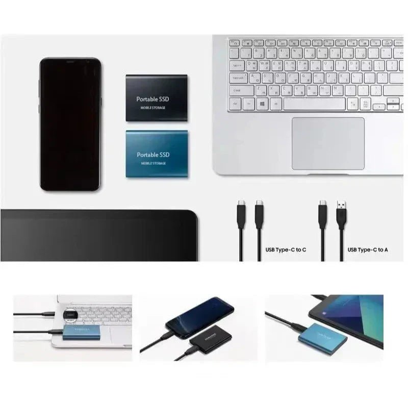BowLift | Portable SSD 128GB Hard Drive External Storage Compact Fast Best Quality