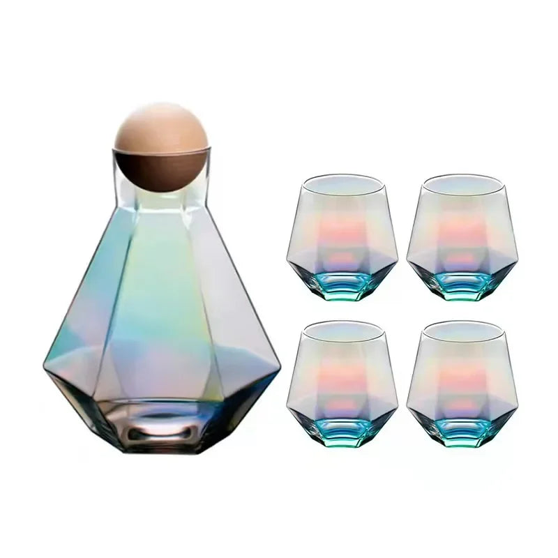 Diamond Drinkware 5-Piece Set Bowlift