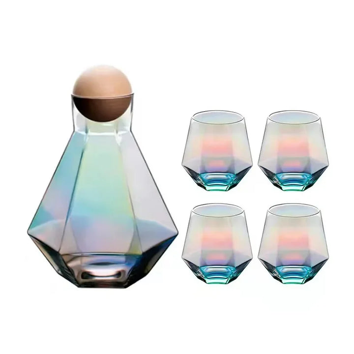 Diamond Drinkware 5-Piece Set Bowlift