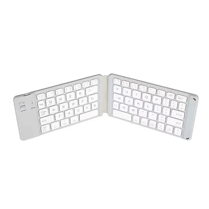 Wireless foldable Bluetooth keyboard with touchpad – Compact, versatile, and ultra-portable | Bowlift