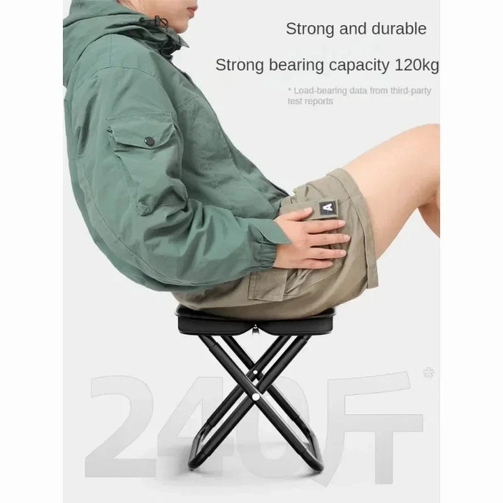 BowLift | TrekkFlexx Foldable Camping Chair | Ultralight & Portable | For Fishing, Picnics & Travel