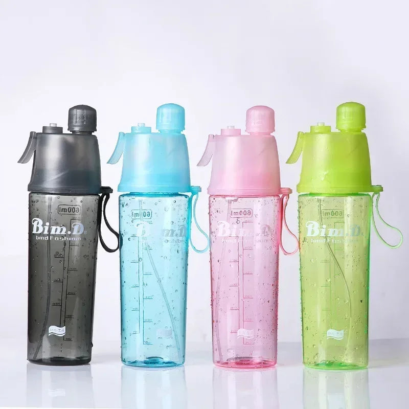 BowLift | 2 in 1 Portable Spray Water Bottle