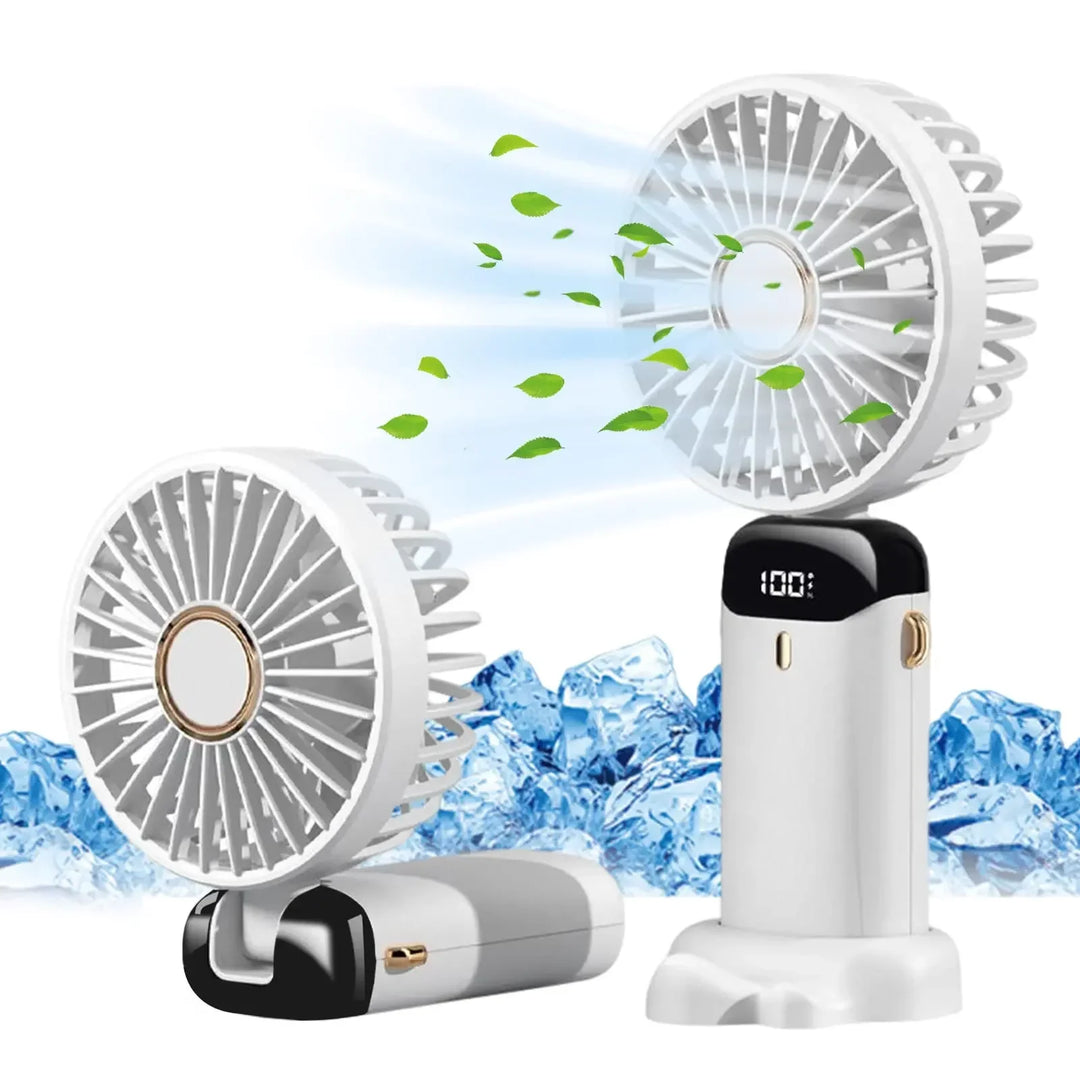 Electric Fan Portable Air Conditioner Mini Cooler Rechargeable Neck Fans for Home Free Shipping Hand Usb Conditioning Blades | Bowlift