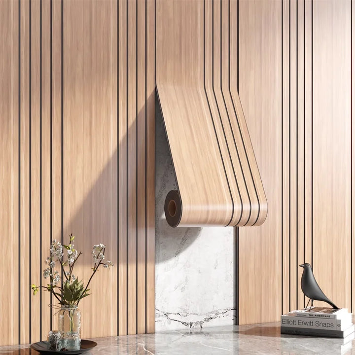BowLift | 3D Wall Panels Wood Pattern Self-adhesive Decorative