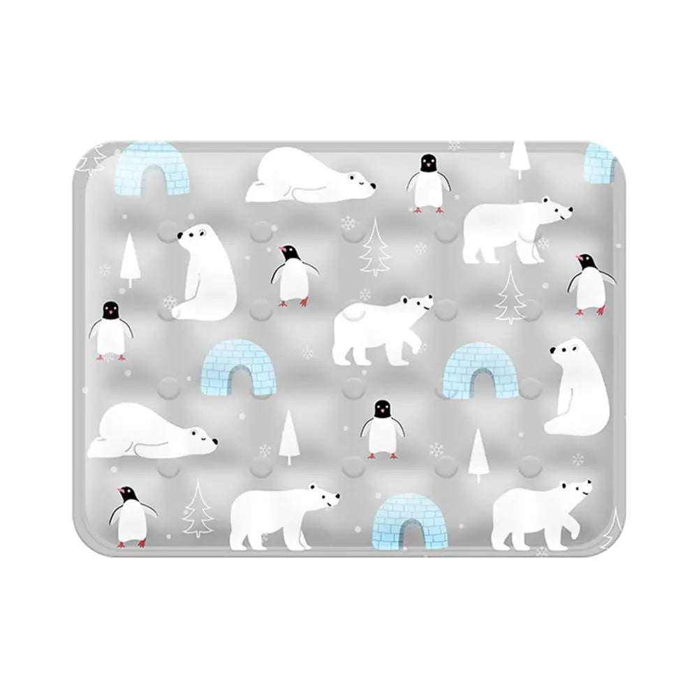 BowLift | FrostPaws Cooling Mat for Dogs & Cats | Reusable & Filled with Gel | For Summer & Travel | PVC