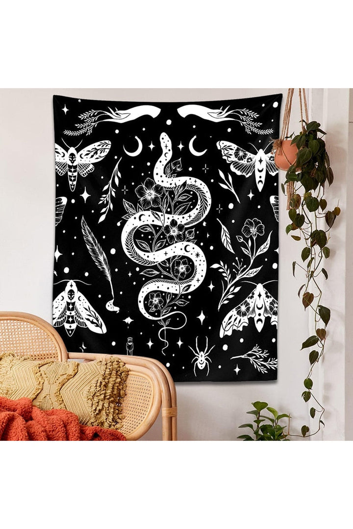 and snake wall tapestry | Bowlift