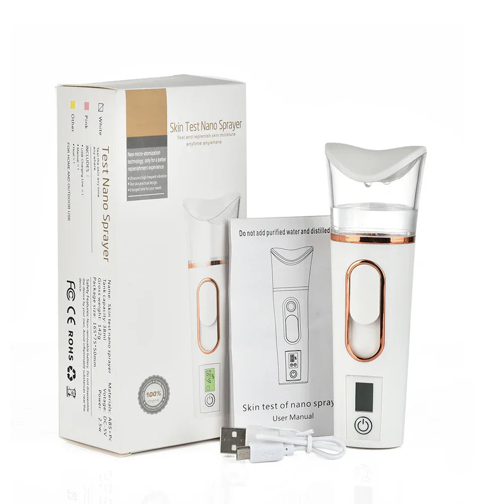 BowLift | Facial Steamer | Portable Hydrating Mist Device for Skincare
