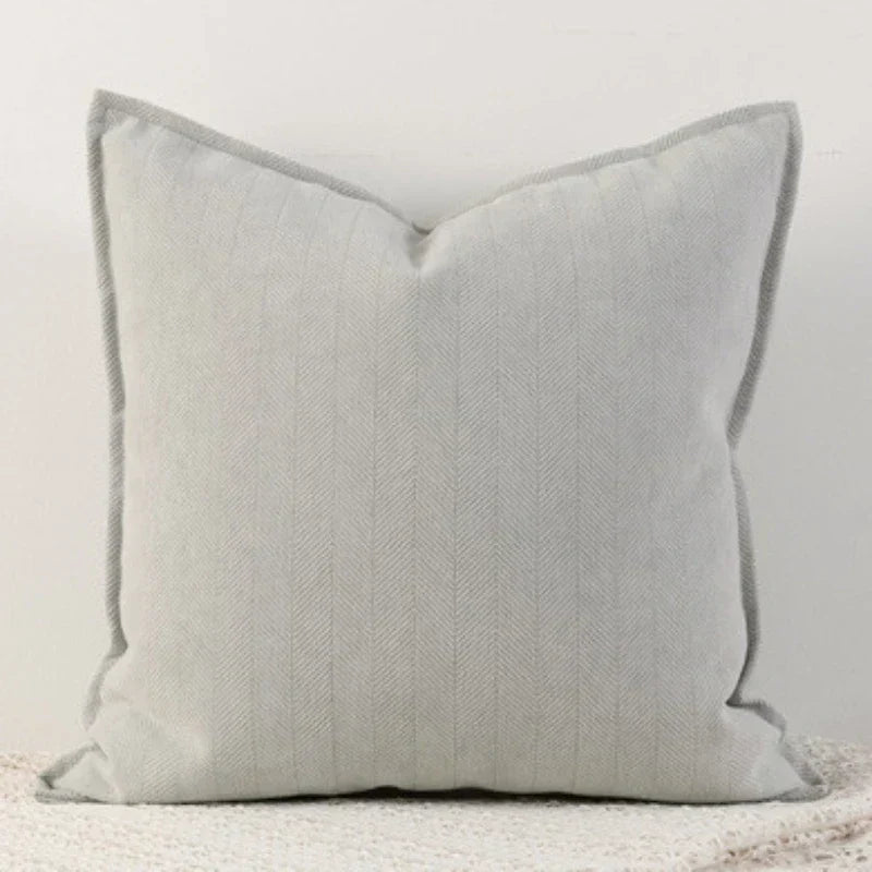 Simple Chenille Pillow Cover for Living Room & Bedroom Decoration – Soft Pillowcase for Modern Home | Bowlift
