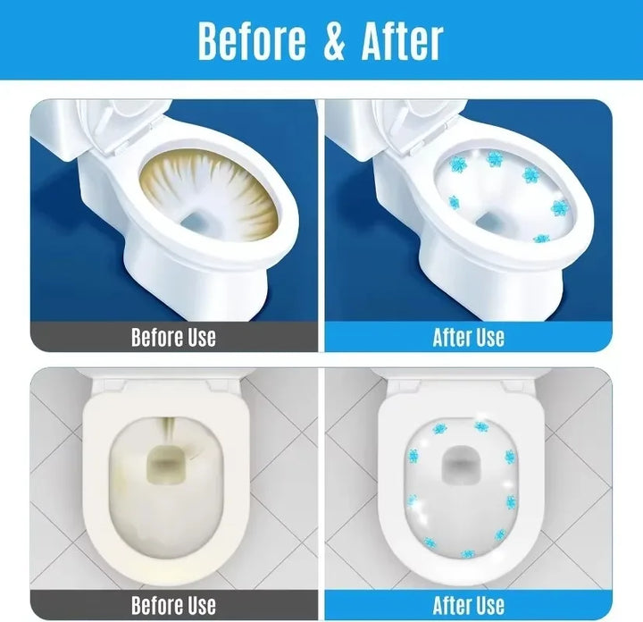 BowLift | BloomFresh WC-Gel Flowers | Fragrance Gel for Toilet & Urinal | Cleansing, Antibacterial & Decorative | 12 Flowers per Stick