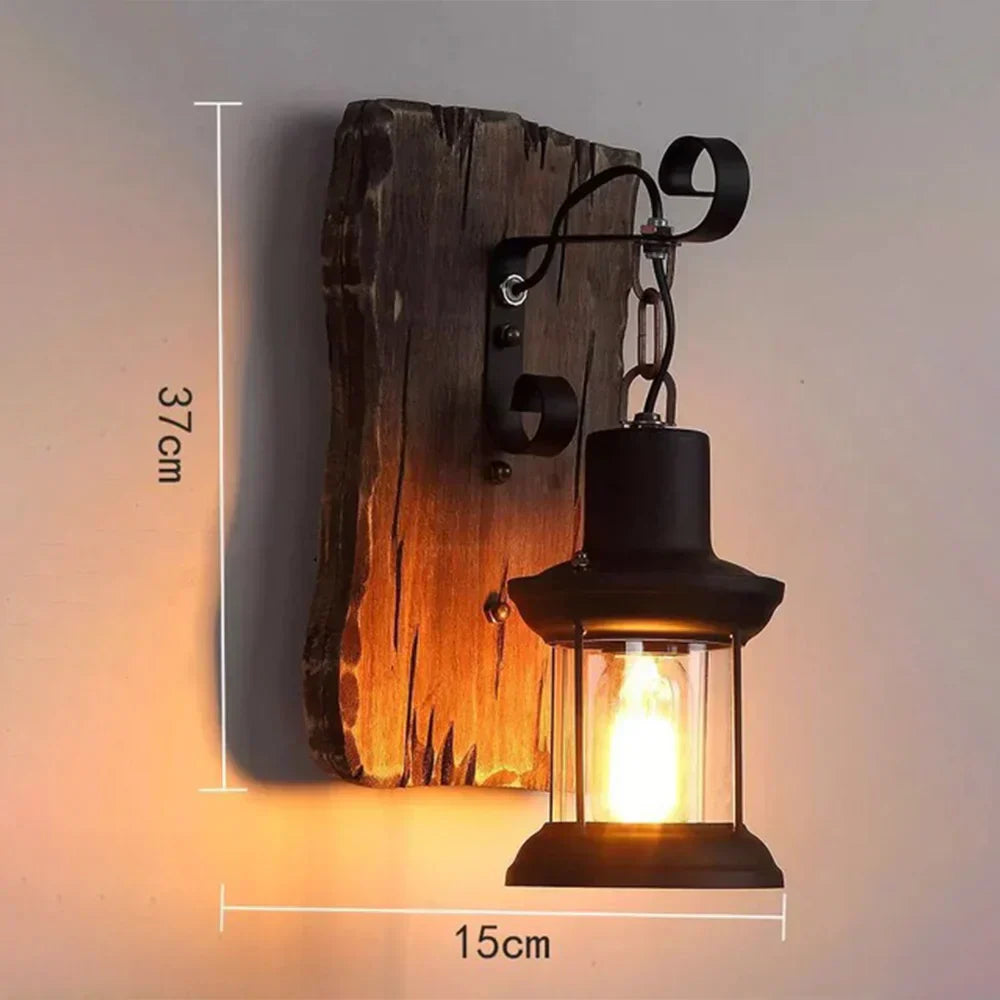 BowLift | Retro Lantern Lamp Industrial Lantern Wall Light