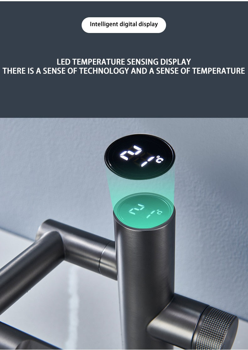 BowLift | Hydroelectric Rotating Modern Smart Waterfall Faucet