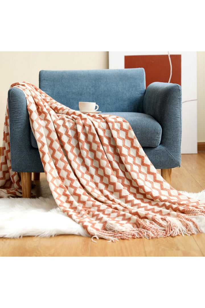 Solid Color Sofa Blanket | Bowlift
