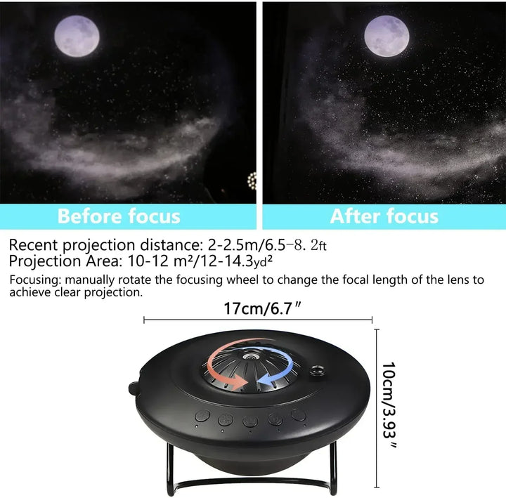 BowLift | Star Explorer UFO LED Galaxy Projector