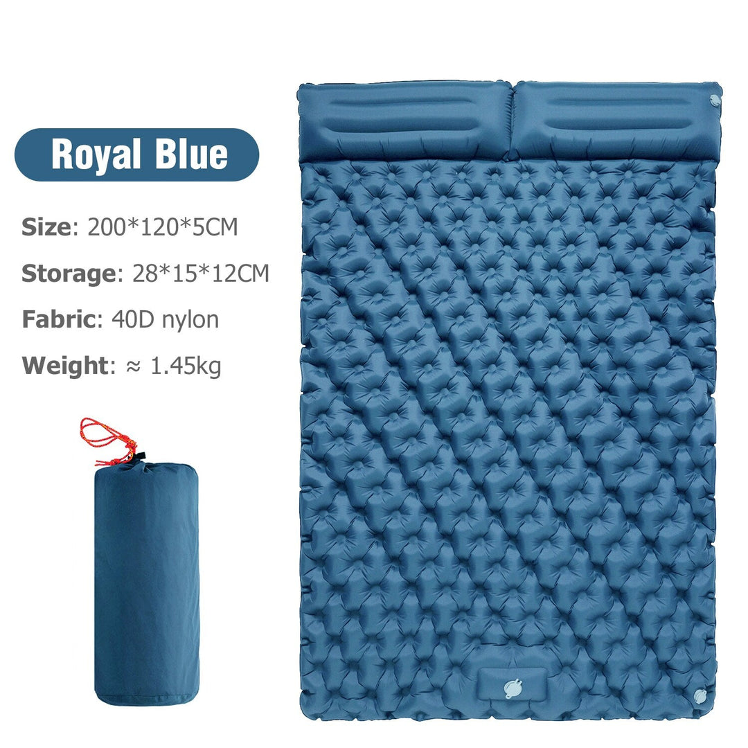Portable Inflatable Built-in Pillow Nature Nest Camping Bed | Bowlift