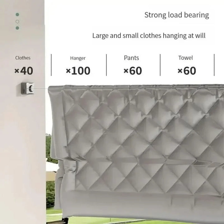 BowLift | FOLDILINE – Extendable drying rack for space-saving living