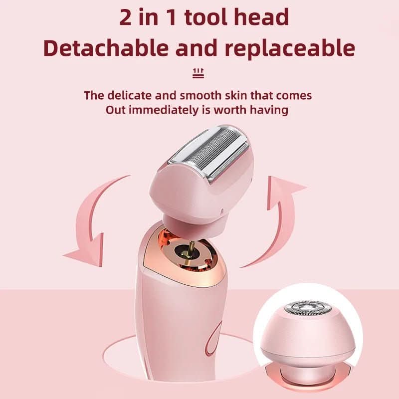 BowLift | electric shaver for men with LED light & skin-friendly precision