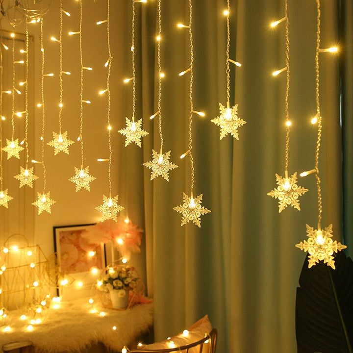 LED Fairy Snowflake Lights | Bowlift