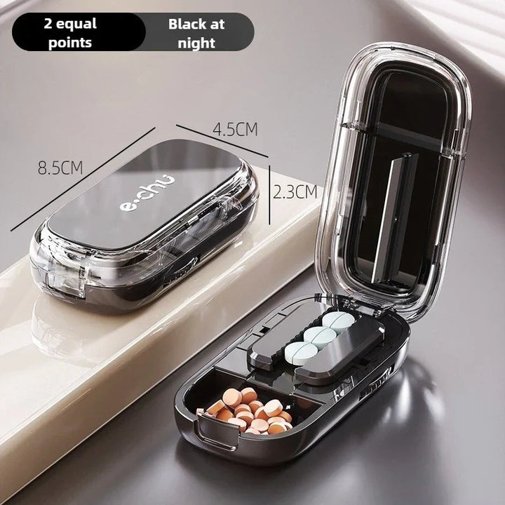 Pocket Size Dustproof Pill Cutter Organizer | Bowlift