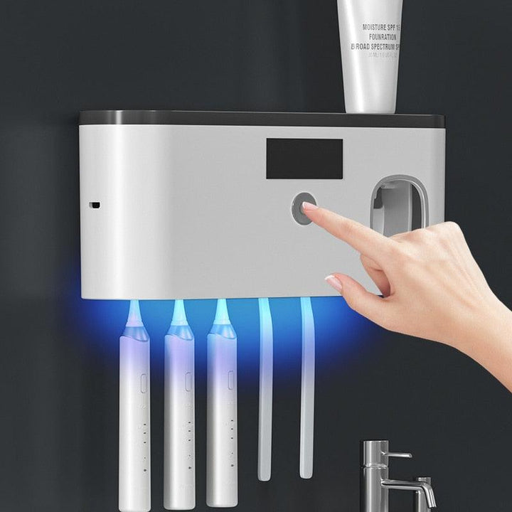BowLift | Toothbrush cleaner - No more bacteria - Perfect hygiene - Compact kit