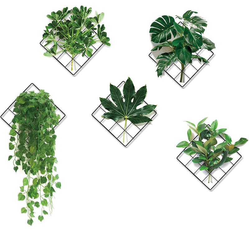BowLift | 3D Nature Wind Green Plant Wall Sticker