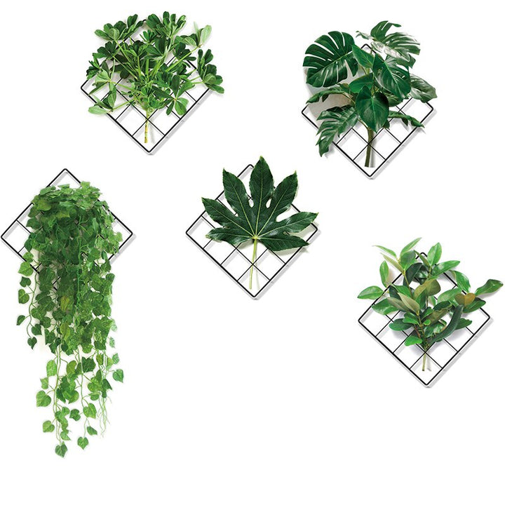 BowLift | 3D Nature Wind Green Plant Wall Sticker