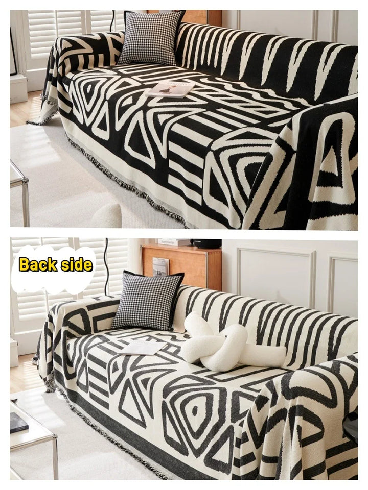 BowLift | Sofa Towel With Tassels