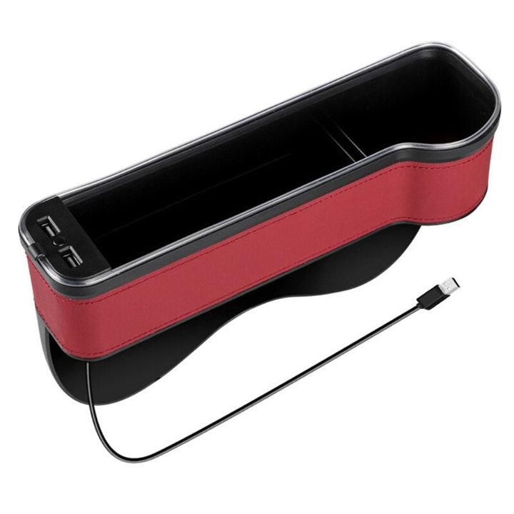 BowLift | USB Charging LED Car Seat Gap Organizer