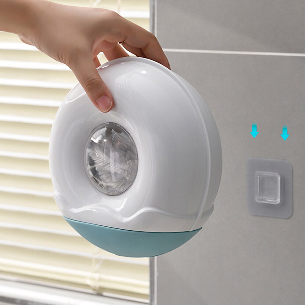 Self-Adhesive Plastic Bag Storage Dispenser | Bowlift