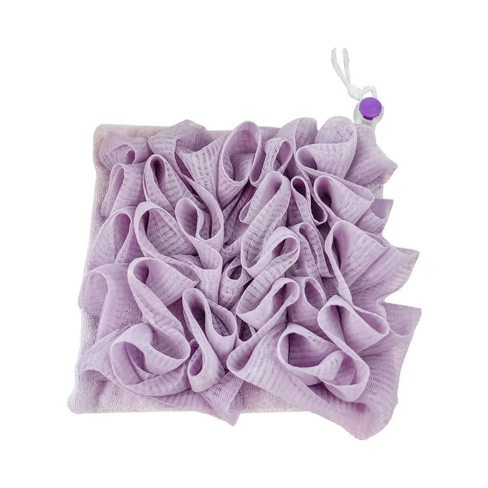 BowLift | 2-In-1 Exfoliating Mesh Shower Sponge