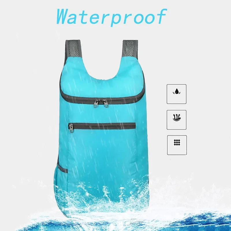 BowLift | SkyFold LitePack | Foldable Outdoor Backpack 20L | Waterproof & Ultralight | For Travel, Hiking & Leisure | Unisex