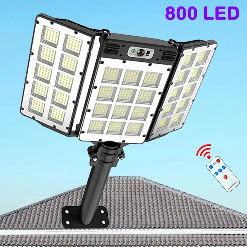 BowLift | Solar Wall Light LumiSeca | 800 LEDs Super Bright | With Motion Sensor | 3 Lighting Modes | Waterproof for Garden & Outdoor