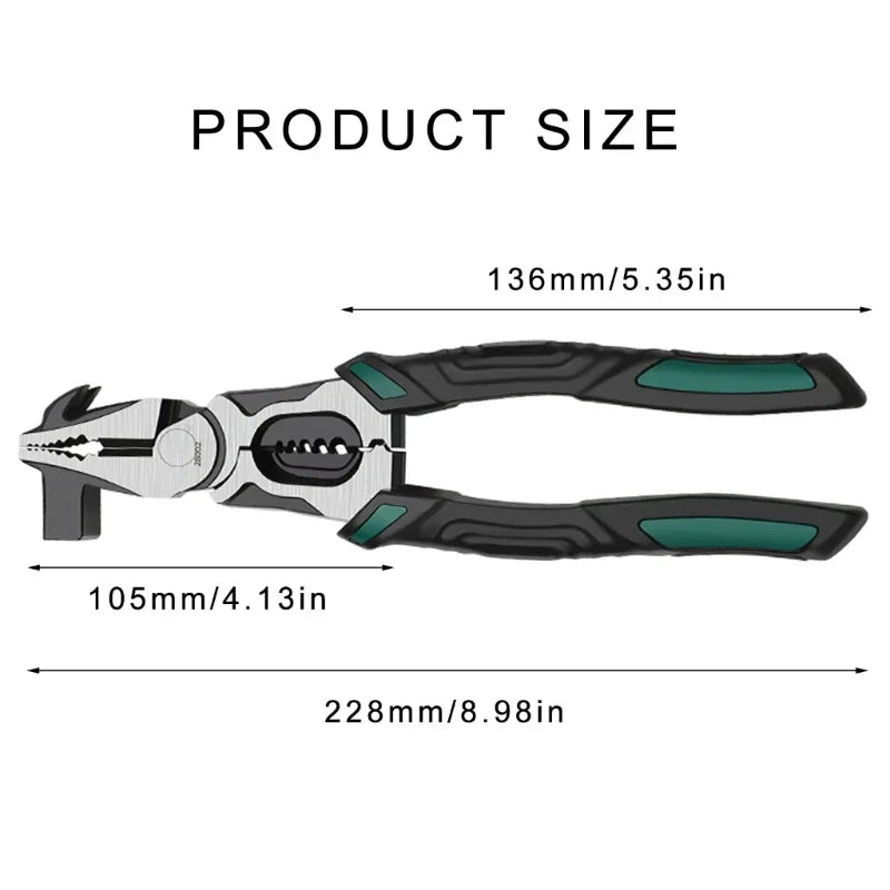BowLift | Heavy-Duty Industrial Precision Multifunctional Pliers Hammer