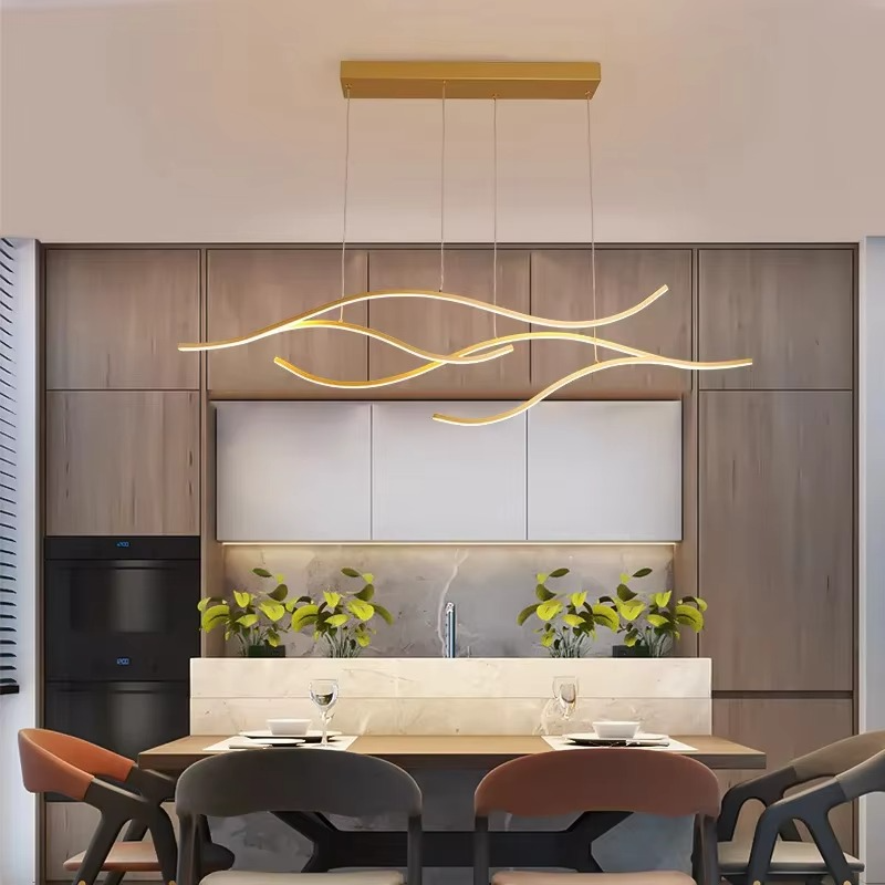BowLift | Elegant Modern LED Ceiling Chandelier for Stylish Home Decor