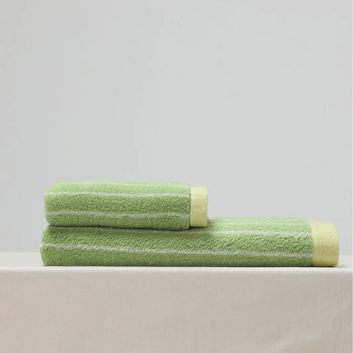 Stripe Pattern Cotton Towel | Bowlift