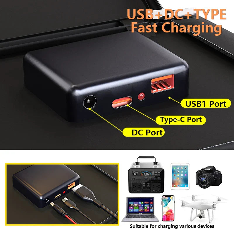 BowLift | Suncraft ProCharge 1000 | Foldable Solar Panel | 1000W | MPPT & USB-C Power