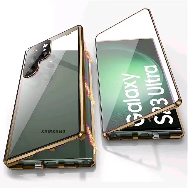 BowLift | Metal Aluminum Alloy 360 Case with Safety Closure for Samsung Galaxy S24-S23 Series