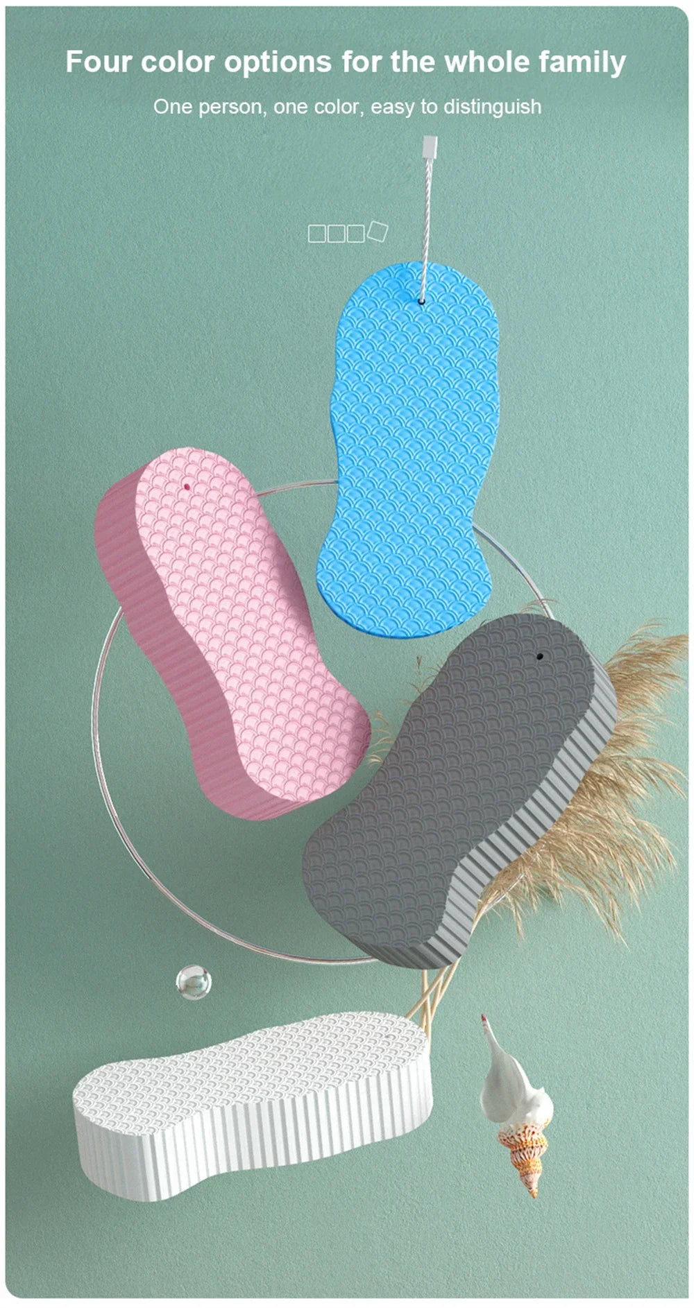 BowLift | Exfoliating Bath Scrubbing Sponge