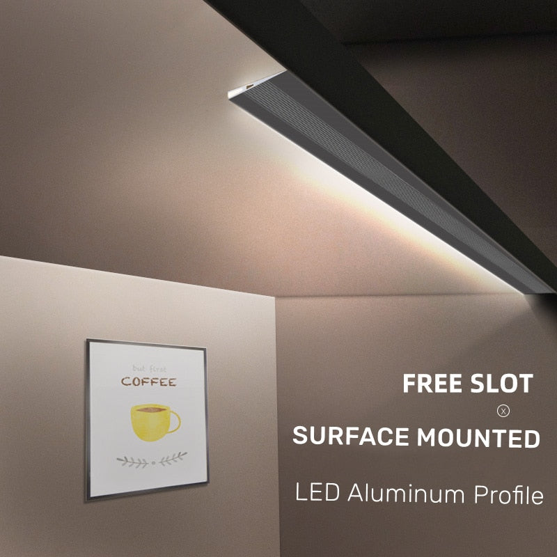 BowLift | Invisible Surface Aluminum Thin Light Panel