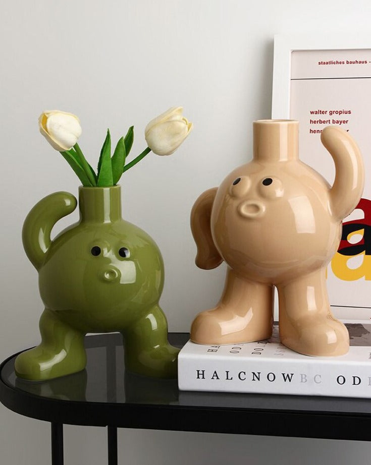 Character Ceramic Vase | Bowlift